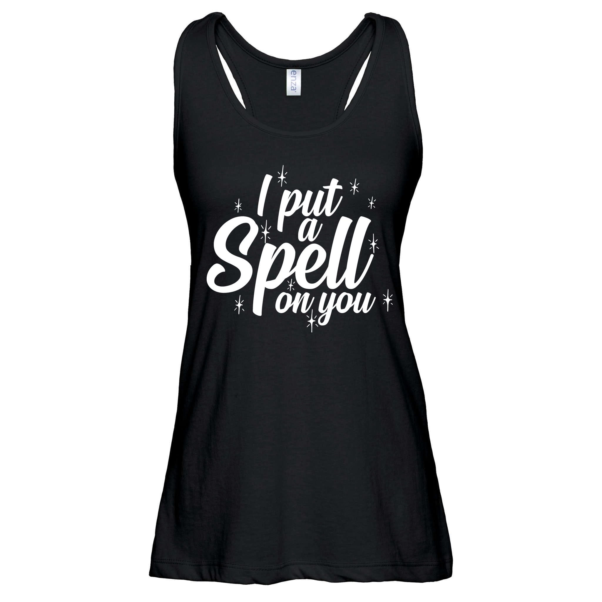 I Put A Spell On You Ladies Essential Flowy Tank