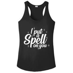 I Put A Spell On You Ladies PosiCharge Competitor Racerback Tank