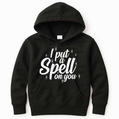 I Put A Spell On You Kids Hoodie