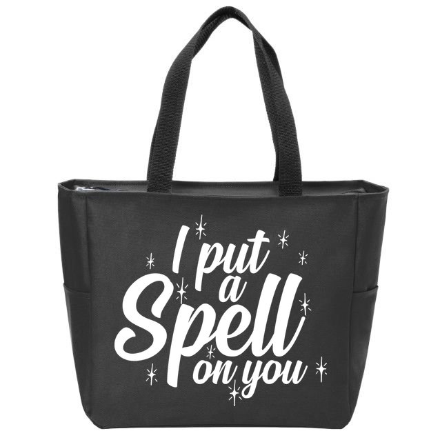I Put A Spell On You Zip Tote Bag