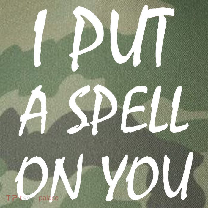 I Put A Spell On You Funny Witch Legacy Tie Dye Trucker Hat
