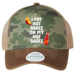 I Put Hot Sauce On My Hot Sauce Legacy Tie Dye Trucker Hat