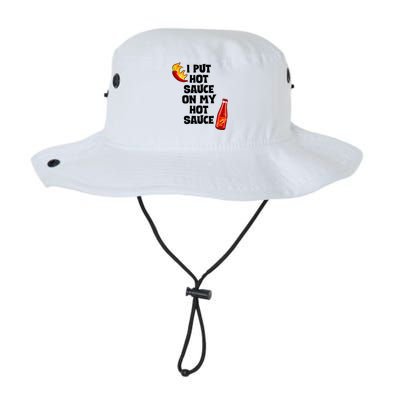 I Put Hot Sauce On My Hot Sauce Legacy Cool Fit Booney Bucket Hat