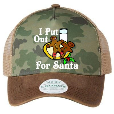 I Put Out For Santa Cookies and Milk Legacy Tie Dye Trucker Hat