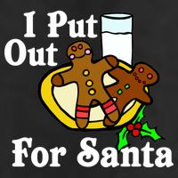 I Put Out For Santa Cookies and Milk Cool Comfort Performance Bucket Hat