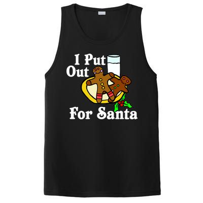 I Put Out For Santa Cookies and Milk PosiCharge Competitor Tank