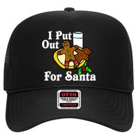 I Put Out For Santa Cookies and Milk Hat