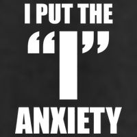 I Put The 1 Anxiety Adult Drive Performance Visor