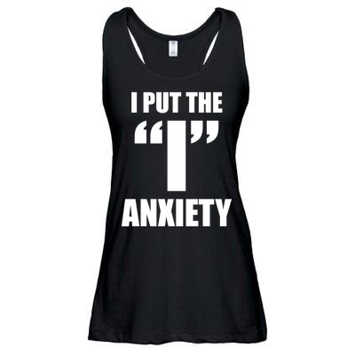 I Put The 1 Anxiety Ladies Essential Flowy Tank