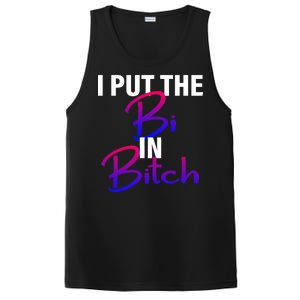 I Put The Bi In Bitch Funny Bisexual Pride PosiCharge Competitor Tank