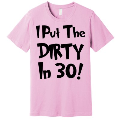 I Put The Dirty In 30 Funny Birthday Gift Premium T-Shirt