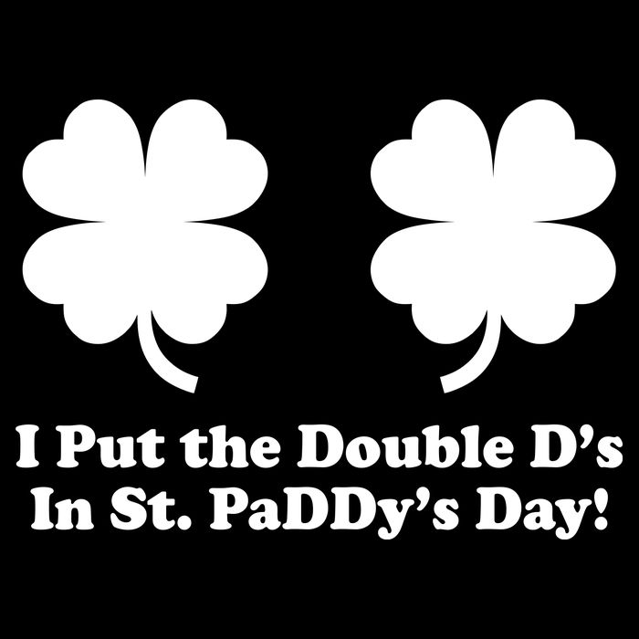 I Put the Double D's In St. PaDDy's Day Funny St. Patrick's Day Backpack