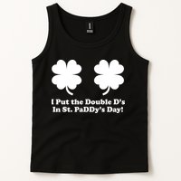 I Put the Double D's In St. PaDDy's Day Funny St. Patrick's Day Tank Top