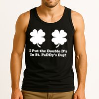 I Put the Double D's In St. PaDDy's Day Funny St. Patrick's Day Tank Top