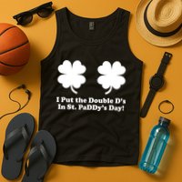 I Put the Double D's In St. PaDDy's Day Funny St. Patrick's Day Tank Top