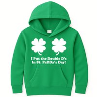 I Put the Double D's In St. PaDDy's Day Funny St. Patrick's Day Kids Hoodie