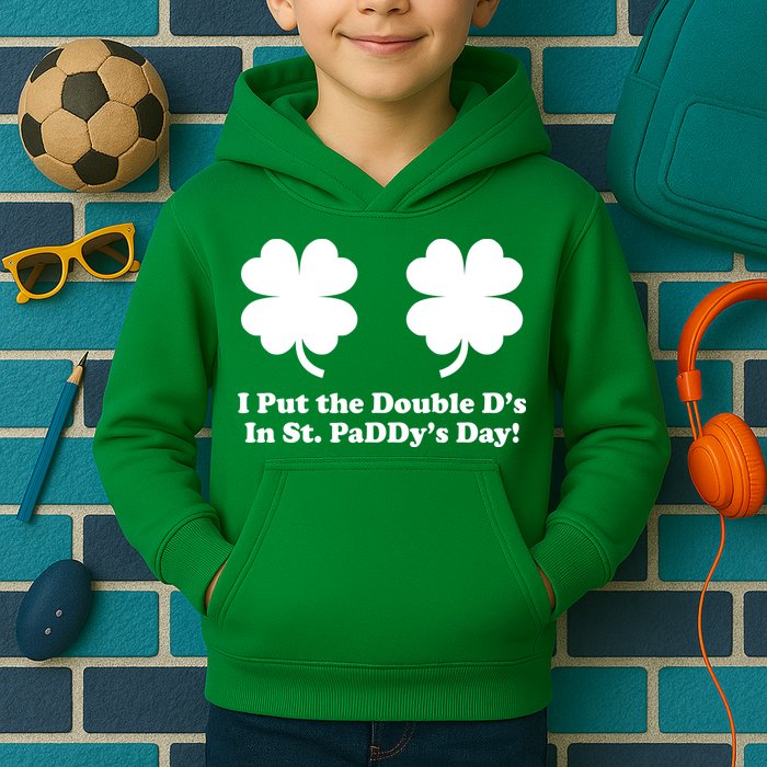 I Put the Double D's In St. PaDDy's Day Funny St. Patrick's Day Kids Hoodie