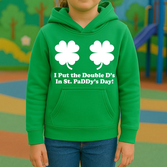 I Put the Double D's In St. PaDDy's Day Funny St. Patrick's Day Kids Hoodie