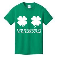 I Put the Double D's In St. PaDDy's Day Funny St. Patrick's Day Kids T-Shirt