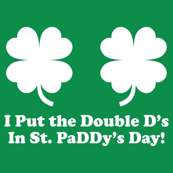 I Put the Double D's In St. PaDDy's Day Funny St. Patrick's Day Kids T-Shirt