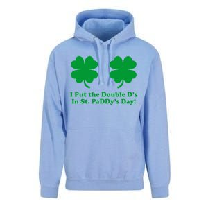 I Put the Double D's In St. PaDDy's Day Funny St. Patrick's Day Unisex Surf Hoodie