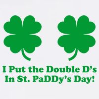 I Put the Double D's In St. PaDDy's Day Funny St. Patrick's Day Garment-Dyed Sweatshirt