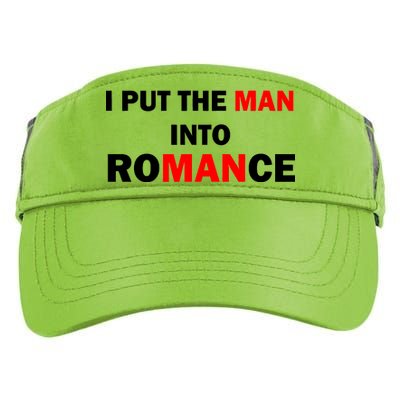 I Put The Man Into Romance Adult Drive Performance Visor