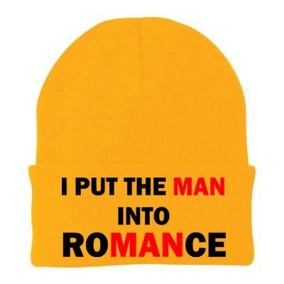 I Put The Man Into Romance Knit Cap Winter Beanie