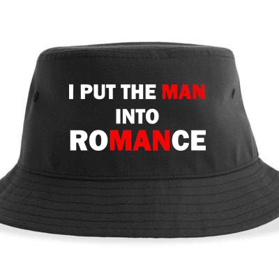 I Put The Man Into Romance Sustainable Bucket Hat