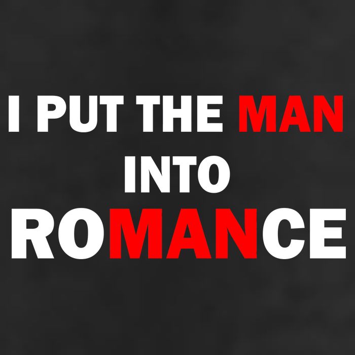 I Put The Man Into Romance Golf Towel