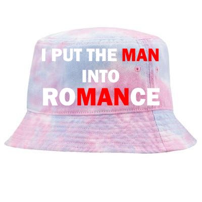 I Put The Man Into Romance Tie-Dyed Bucket Hat