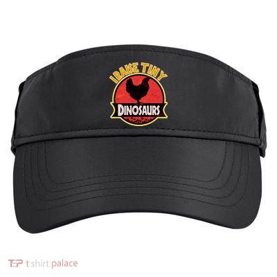 I Raise Tiny Dinosaurs Adult Drive Performance Visor