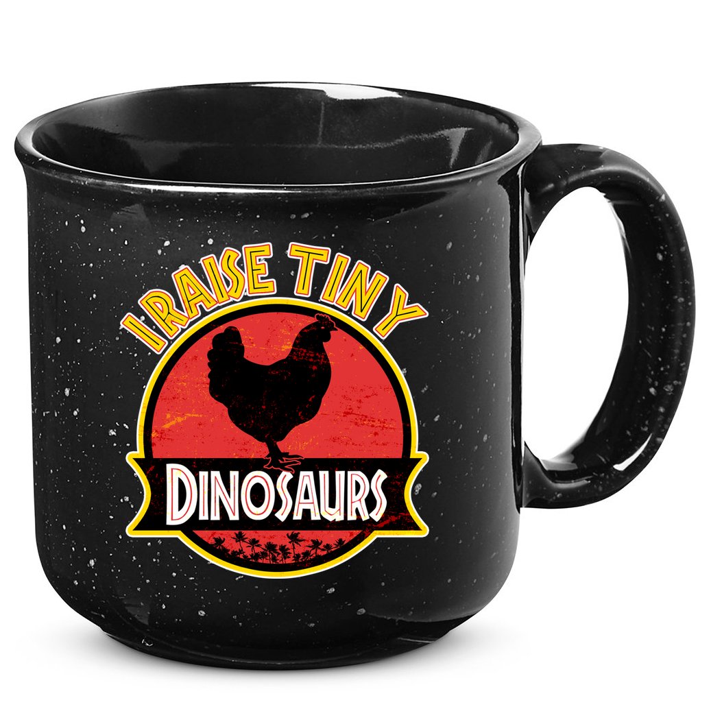 I Raise Tiny Dinosaurs 15oz Campfire Ceramic Mug