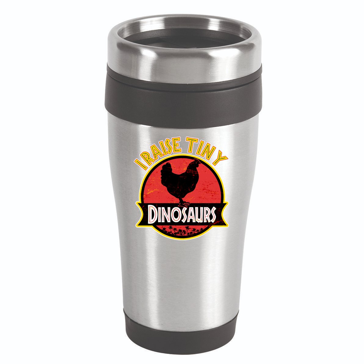 I Raise Tiny Dinosaurs 16oz Travel Tumbler