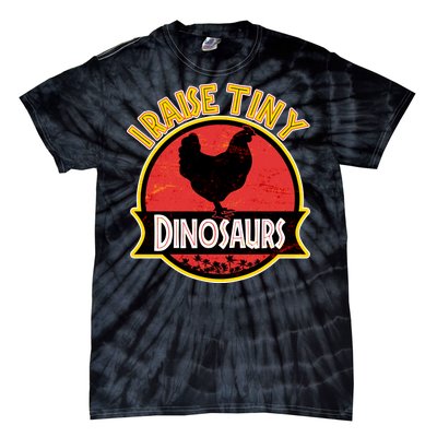 I Raise Tiny Dinosaurs Tie-Dye T-Shirt