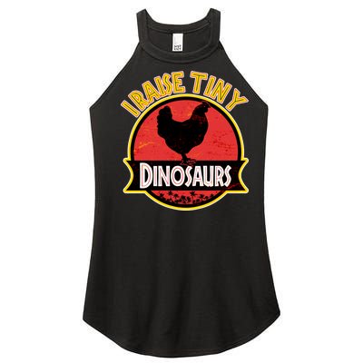 I Raise Tiny Dinosaurs Women's Perfect Tri Rocker Tank