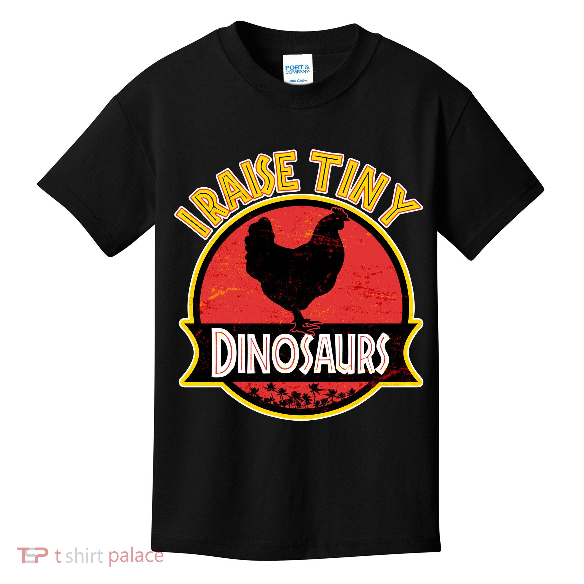 I Raise Tiny Dinosaurs Kids T-Shirt
