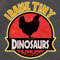 I Raise Tiny Dinosaurs Vector Backpack