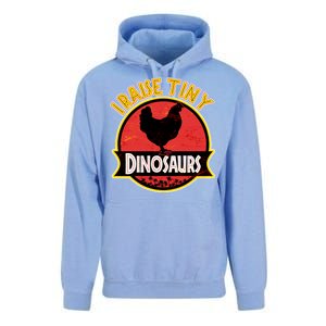 I Raise Tiny Dinosaurs Unisex Surf Hoodie