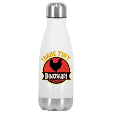 I Raise Tiny Dinosaurs Stainless Steel Insulated Water Bottle