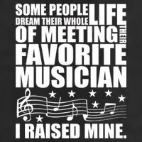 I Raised Mine Favorite Musician Adult Drive Performance Visor