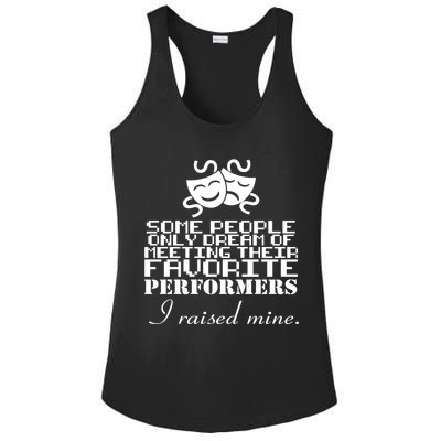 I Raised My Favorite Performers  Ladies PosiCharge Competitor Racerback Tank