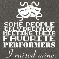 I Raised My Favorite Performers  Cotton Canvas Backpack