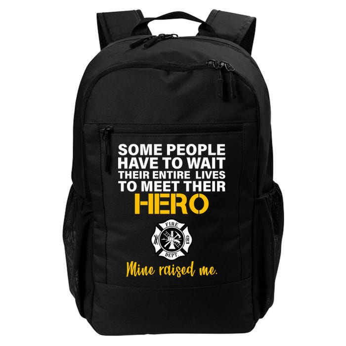 I Raised My Firefighter Hero Backpack
