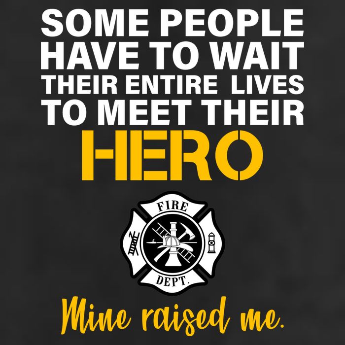 I Raised My Firefighter Hero Adult Drive Performance Visor
