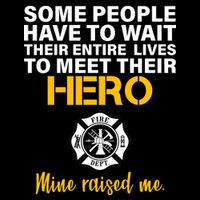 I Raised My Firefighter Hero Wool Snapback Cap