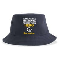 I Raised My Firefighter Hero Sustainable Bucket Hat