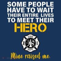 I Raised My Firefighter Hero Flatbill Hat