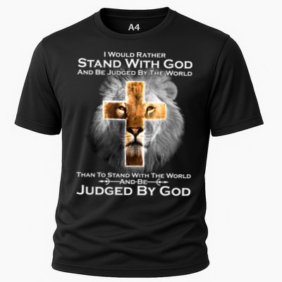 I Rather Stand With God And Be Judge By The World Performance Shirt
