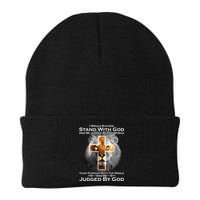 I Rather Stand With God And Be Judge By The World Beanie